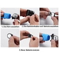 thumbnail image 3 of Timbres para bicicleta eléctrica, bocina electrónica para bicicleta, mini timbre E-Bell impermeable de 80 dB, soporte universal de banda de goma de silicona, color rojo JM, 3 of 5