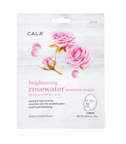 CALA ESSENCE FACIAL MASKS ROSEWATER (5 PKS)