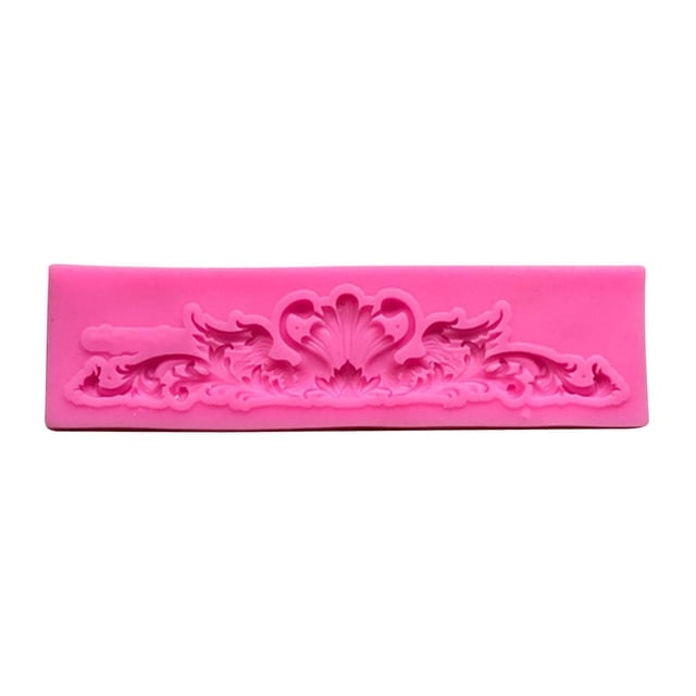 pitrice Cake Mould Silicone Baking Mold Non-stick Heat-resistant Embossing Fondant Making Mould, Type 1