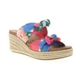 thumbnail image 2 of Corkys Womens Tie The Knot Floral Wedge  Casual Shoes, 2 of 5