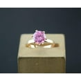 thumbnail image 4 of K-KED Rings For Lady Wholesale Lots 32pcs Colorful Round Cubic Zirconia Gold P Ring, 4 of 9