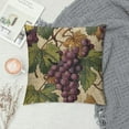 thumbnail image 2 of Nawypu  Rustic Pillow Cover Grape Floral Retro Pillowcases Wine and Grape Vintage Art Throw Pillows Decoration for Sofa Couch Cushion Case Outdoor Home Decoration Farmhouse Home Decor, 2 of 5