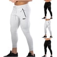 thumbnail image 1 of Men's Slim Fit Running Pants, Trousers & Joggers, Elastic Waist Drawstring Straight Leg, Quick Dry Breathable Lightweight for Gym Workout, Athletic Training, Casual Daily Wear, Activewear Essentials, 1 of 9