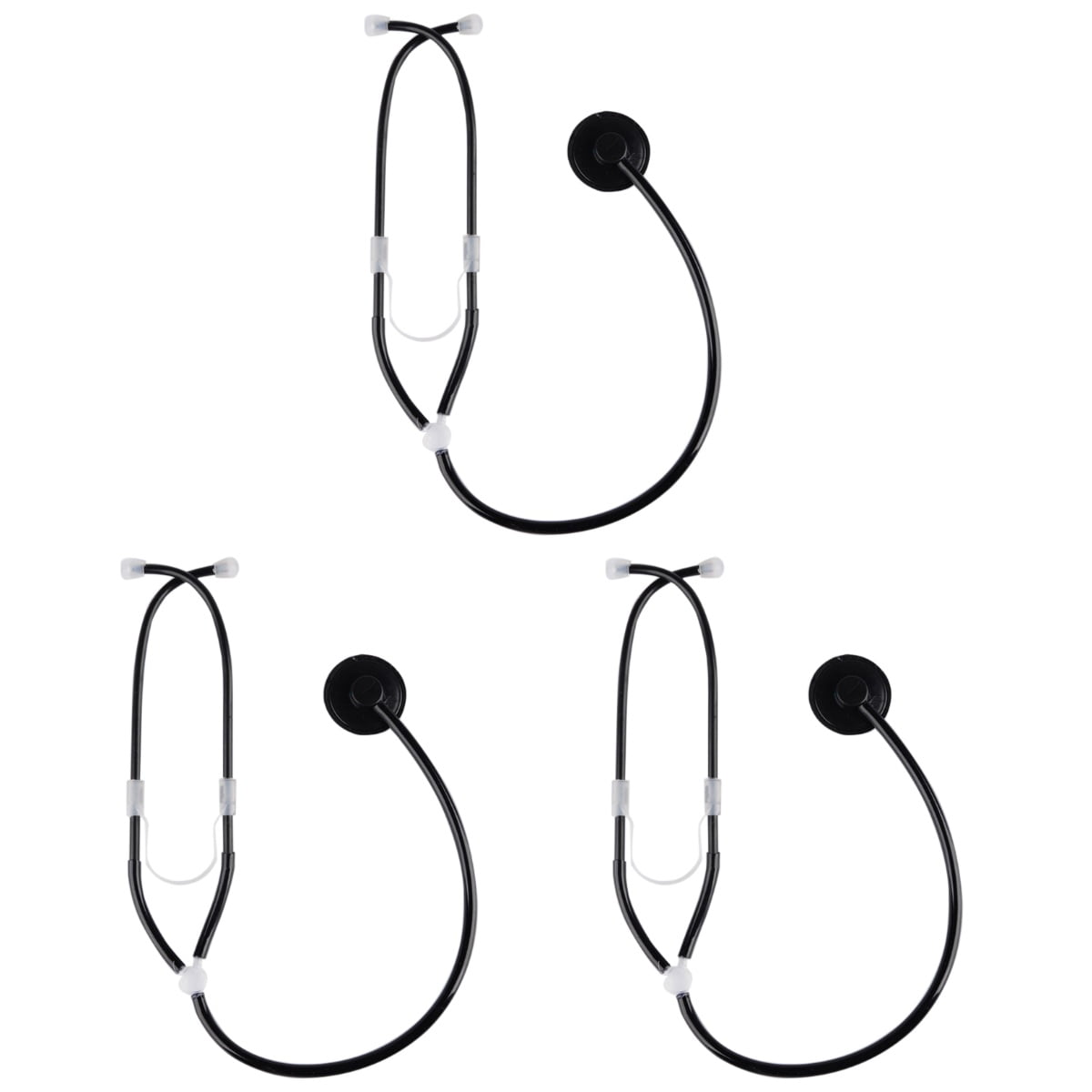 TINKSKY 3pcs Stethoscope Prop Role Play Surgeon Cosplay Accessories