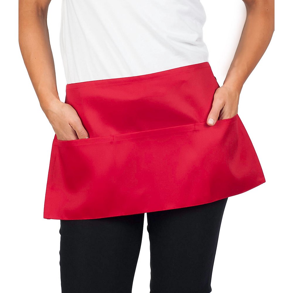 Kng Red Waist Apron, 11 inch
