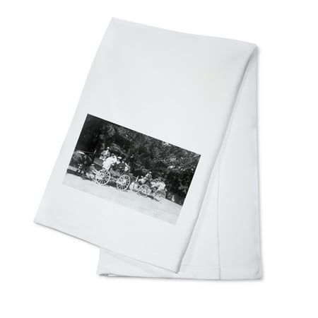 - Sonoma County, California - Off for a Carriage Ride View (100% Cotton Kitchen Towel)