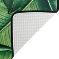 thumbnail image 4 of FREEAM Tropical Leaves Non Slip Area Rug for Living Dinning Room Bedroom Kitchen, 4' x 6'(48 x 72 Inch), Watercolor Tropical Leaves Nursery Rug Floor Carpet, 4 of 6