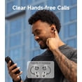 thumbnail image 6 of Restored Edifier LolliClip Open-Ear True Wireless Earbuds, Bluetooth 5.4, Hi-Res LDAC, Adaptive ANC, Health Monitoring, Spatial Audio, Interchangeable Design, Multipoint, App Control, IP56, Black (Refurbished), 6 of 8