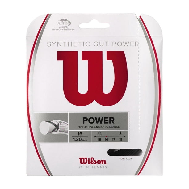 Set de Cuerda Synthetic Gut Power Negro negro Estandar