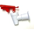 thumbnail image 5 of AquaNation BPA Free Sunbeam Dispenser Replacement Cooler Faucet Water Bottle Jug Reusable Spigot Spout Leak Proof Water Beverage Lever Pour Valve Water Crock Water Tap (Red Safety Locked), 5 of 5