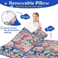 thumbnail image 3 of Pioneer Flower Floral Print Pattern Toddler Nap Mats for Kids Preschool,Sleeping Mat Bag or Kids,Toddler Sleeping Bag,Toddler Nap Mat or Daycare, 3 of 6