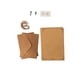 thumbnail image 2 of Inteprter Paquete de 12 sobres Kraft de superficie lisa, papel de carta exquisito, sobres hechos a mano, accesorios de estampado, suministros de papelería cartulina Tipo 3, 2 of 6