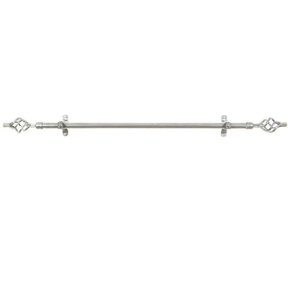 Buono II Decorative Curtain Rod and Finial, Leonardo