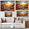 thumbnail image 4 of Designart "Bold Mirage in the Canyon III" Canyon Canvas Art Print, 4 of 5