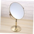 thumbnail image 3 of IBASETOY 1PC Beauty Mirror with Double Side Design Metal for Women at Home, 3 of 8