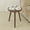 Dark Rustic Brown, variant on Round Side Table, Small End Table for Living Room, Modern Wood Accent Coffee Side Table with Wood Legs for Small Space, Easy Assembly, Rustic Brown