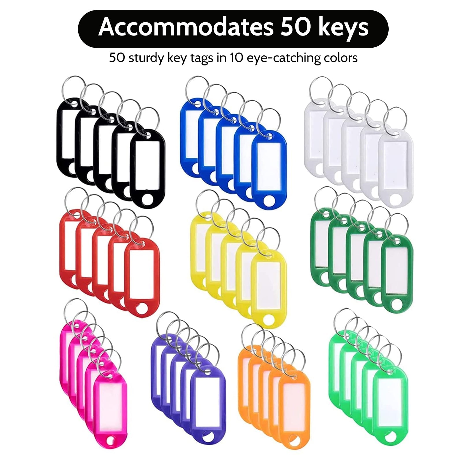 Wall Mount 48 Position Cabinet Steel Security Lock Box with Combination Lock Locking Key Organizer Key Management Key Storage Lock Box with Code (Black)