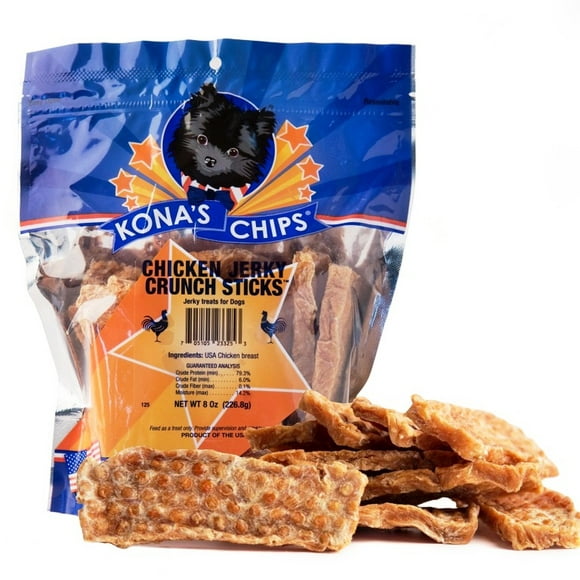 Kona's Chips Natural Dog Treats - Walmart.com