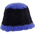 thumbnail image 3 of CoCopeaunts Bucket Hats for Mens Foldable Fashion Solid Color Knit Hat Wide Brim Outdoor UV Protection Warm Crochet Winter Hats, 3 of 8