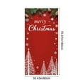 thumbnail image 3 of Uutvery Seasonal Door Decoration with Santa Claus Design, 35x72 Inch Christmas Door Cover,Xmas Door Hanging Decor for Holiday Party and Home Celebration, 3 of 6