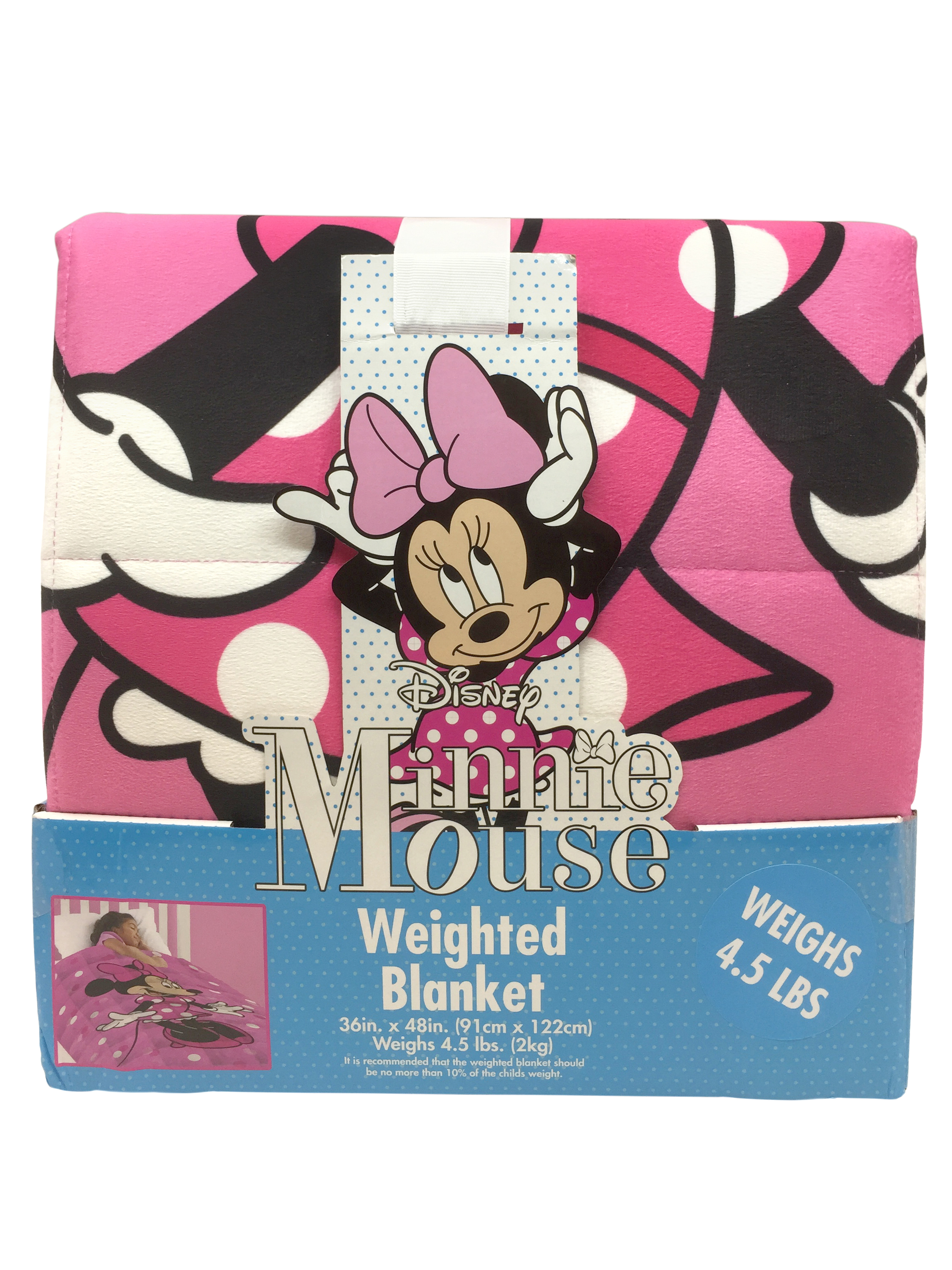 Disney Minnie Mouse 4.5 Pounds Weighted Blanket - image 3 of 3