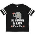 thumbnail image 3 of Inktastic Grammy and Papa Love Me Grandchild Boys or Girls Toddler T-Shirt, 3 of 5