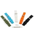 thumbnail image 5 of Silicone Rubber Watch Band - Waterproof, Silicone & Rubber, Includes Spring Bar & Tool Set - Perfect for Active Wear (20mm, Army Green), 5 of 7