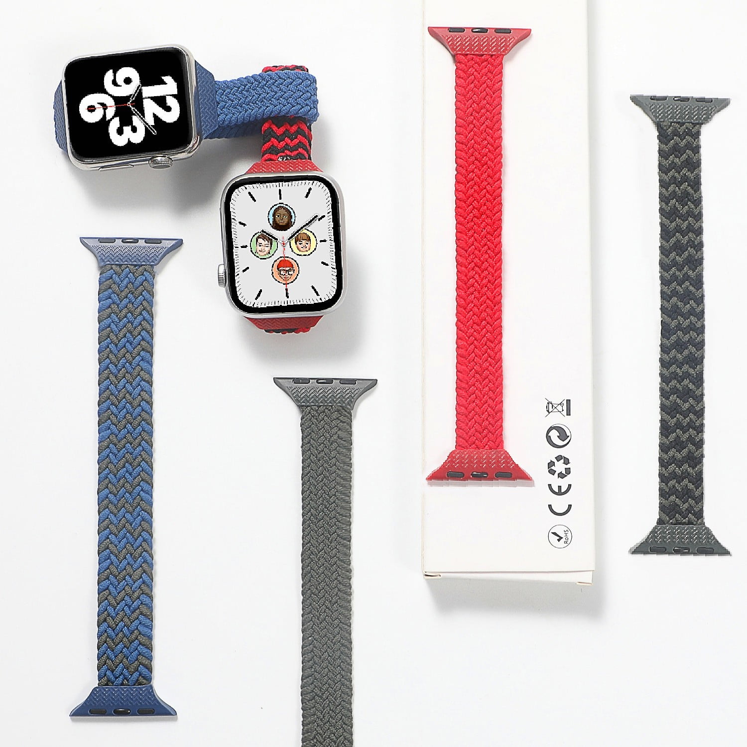 Golan Apple Watch Band In Three Tone - Narrow