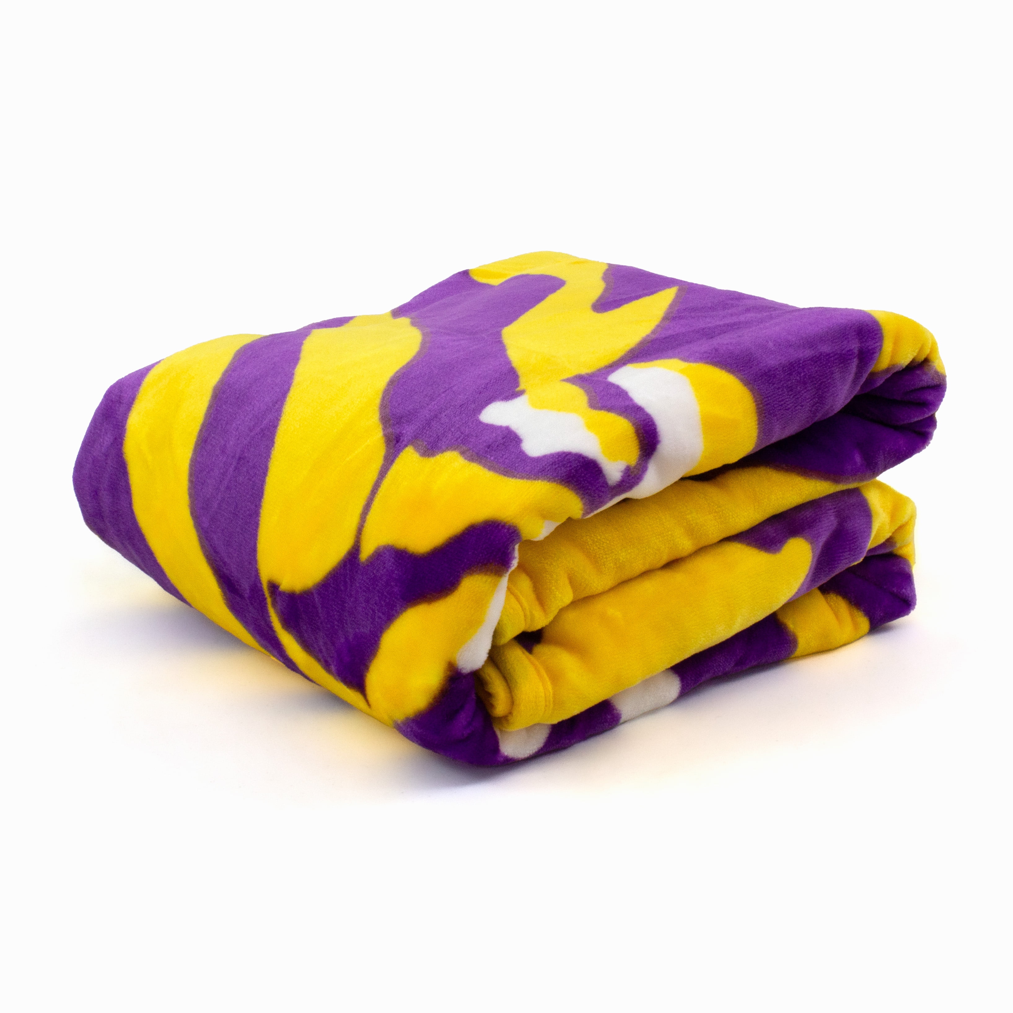 College Covers Everything Comfy LSU Tigers Soft Raschel Throw Blanket, 60" x 50"