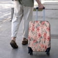 thumbnail image 3 of Pioneer Flower Floral Print Pattern Luggage Cover Fashion Suitcase Cover Baggage Covers Fit 25-28 Inch Luggage (Go Travel), 3 of 5