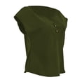 thumbnail image 3 of Blusa George para Mujer, Media Aletilla Militar Talla M, 3 of 4