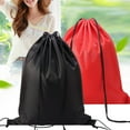 thumbnail image 3 of Yesbay Drawstring Backpack Folding Waterproof Lightweight Hanging Storage Bag Outdoor Bag, 3 of 8
