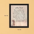thumbnail image 5 of Friendship Poem Picture Frame, Meaningful Gift for Longtime Friends, 5 of 8