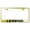 Gold, variant on Acura Legend Laser Etched Logo Stainless Steel License Plate Frame (Chrome)