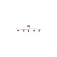 thumbnail image 1 of Cal Lighting SL-954-5-BS-MBK Track Lighting- Mesh Black & Brushed Steel, 1 of 1