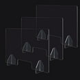 thumbnail image 2 of Yescom 3 Pack 36"x24" Sneeze Guards Acrylic Plexiglass Freestanding Protective Shield Clear Safety Barrier for Counter Shop, 2 of 12