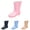 A-Pink, variant on Women's Mid Calf Rain Boots Waterproof Fashion Garden Shoes Anti-slipping Rainboots for Women Comfortable Insole Light Rain Shoes A-Black 7.5(40)