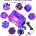 thumbnail image 2 of Electric Balloon Pump, Portable Electric Balloon Blower Machine Balloon Air Pump Dual Nozzle Rose Red 110V 600W Balloon Inflator for Party Decorations, 2 of 7