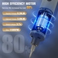 thumbnail image 3 of YTAKY Electric Precision Screwdriver Set, 3 N.m Torque with 49 Magnetic Bits, Quick-Charge Battery & Magnetic Holder - Ideal for Electronics Repair (Phones, Laptops, Watches), 3 of 8