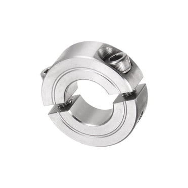 Santa Maria Grill Parts Uxcell 4-Pack 3/4 Inch Split Shaft Collars - 304 Stainless Steel Two-Piece Clamping Collars Stainless Steel Shaft Collars