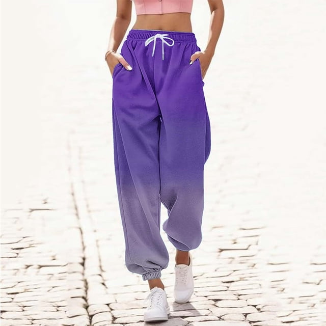 Simua Summer Pants for Women Loose Pants with Pockets