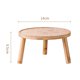 thumbnail image 5 of Taburete de madera para plantas, soporte para macetas, soporte de exhibición rústico, taburete para macetas Color madera, 5 of 5