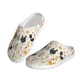 thumbnail image 2 of Lsque Cartoon Chickens Pattern Womens Comfort Cotton on Scuff With Memory Foam and Anti-skid Sole Slipper-39/40, 2 of 7