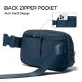 thumbnail image 4 of oscaurt Adjustable Strap Women's Fanny Pack, Nylon, Navy Blue, 4 of 7