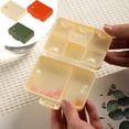 thumbnail image 1 of Up to 60% Off! Gspmoly Double-Sided Box 8 Compartments Size Divided Plastic Transparent Divider Storage Box Moistureproof Portable Drug Box Week up to 60% Off, 1 of 8