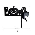 thumbnail image 4 of Chmadoxn Halloween Decorations, Halloween Door Corner Sign Ornament, Spider Web Door Corner Decor, Halloween Wooden Door Corner Sign for Party Home Door Corner Decoration, 4 of 6