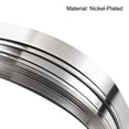thumbnail image 4 of Uxcell 1 Roll 10M Nickel Plated Steel Strip for Battery Spot Welding Silver 5 x 0.1mm, 4 of 5