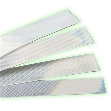 Conspicuity, 2 in. x 12 in. White - 20 Strips