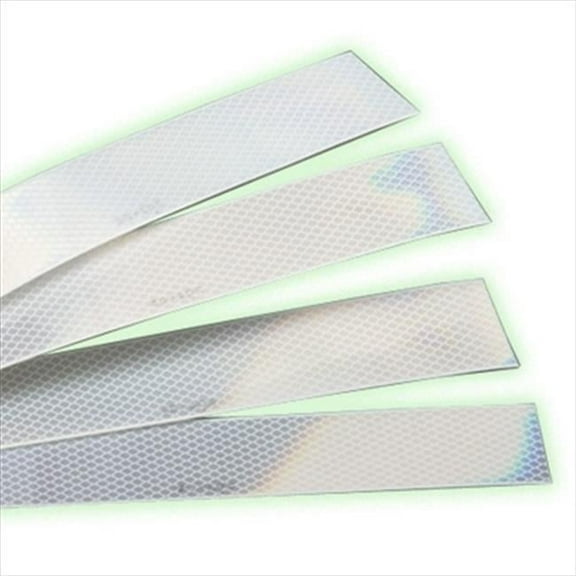 Conspicuity, 2 in. x 12 in. White - 20 Strips