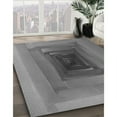 thumbnail image 3 of Ahgly Company Machine Washable Indoor Rectangle Transitional Grey Gray Area Rugs, 7' x 9', 3 of 7